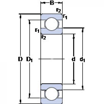 ตลับลูกปืน D/W SRI-1458 SKF