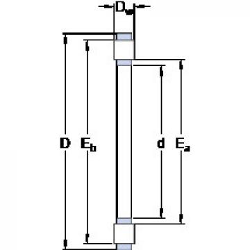 ตลับลูกปืน K 81256 M SKF