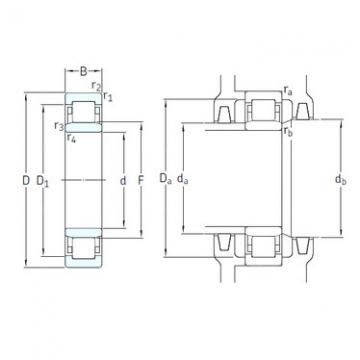 ตลับลูกปืน NU314ECM/HC5C3 SKF