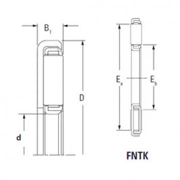 ตลับลูกปืน FNTK-1732 Timken