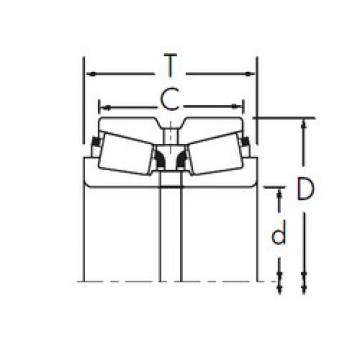 ตลับลูกปืน 466-S/452D+X1S-466-S Timken