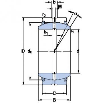 ตลับลูกปืน GE 260 ES-2LS SKF