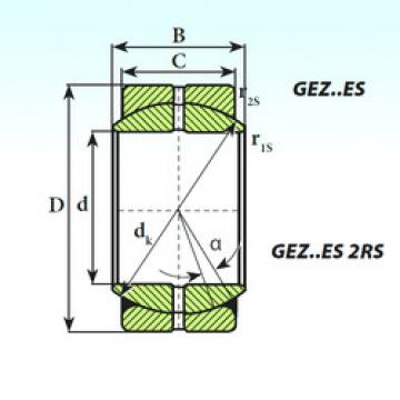 ตลับลูกปืน GEZ 34 ES ISB