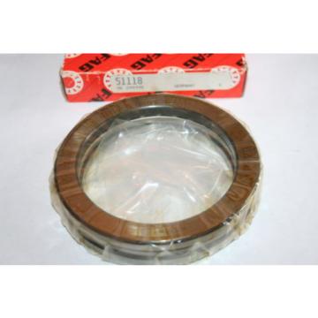 FAG 51118 Thrust Bearing  (90 X 120 X 22 mm)  * NEW *