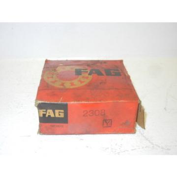 FAG 2308 NEW SELF ALIGNING DOUBLE ROW BALL BEARING 2308