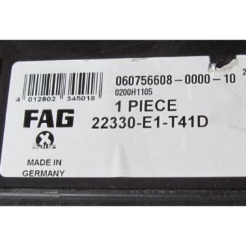 NEW FAG 22330-E1-T41D Spherical Roller Bearing 150x320x108mm NSK