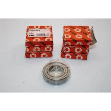 6x FAG 6005.2ZR Ball Bearing Annular Lager Diameter: 47mm x 25mm Thickness: 12mm