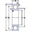 ตลับลูกปืน D/W SRI-1458 SKF