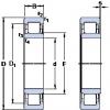 ตลับลูกปืน NU 2217 ECP SKF #1 small image