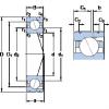 ตลับลูกปืน 7024 ACD/P4AL SKF #1 small image