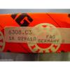 Fag 6308.C3 BALL BEARING DEEP GROOVE 40X90X33MM 6308/C3 6308 C3 SKF ~ LOT OF 2 ~ #5 small image