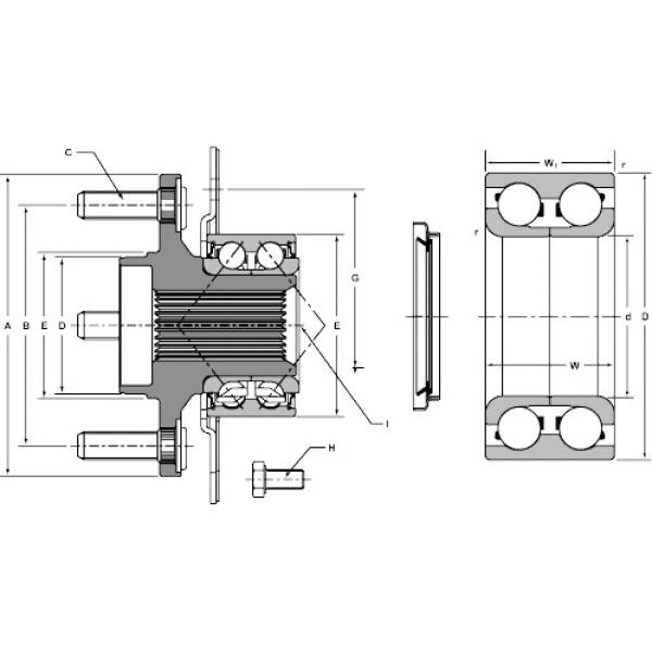 FW4H5908B NTN SPHERICAL ROLLER NTN JAPAN BEARING #5 image