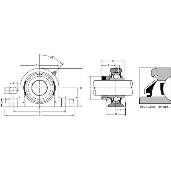 PWG-1 1/4-R NTN SPHERICAL ROLLER NTN JAPAN BEARING #5 image