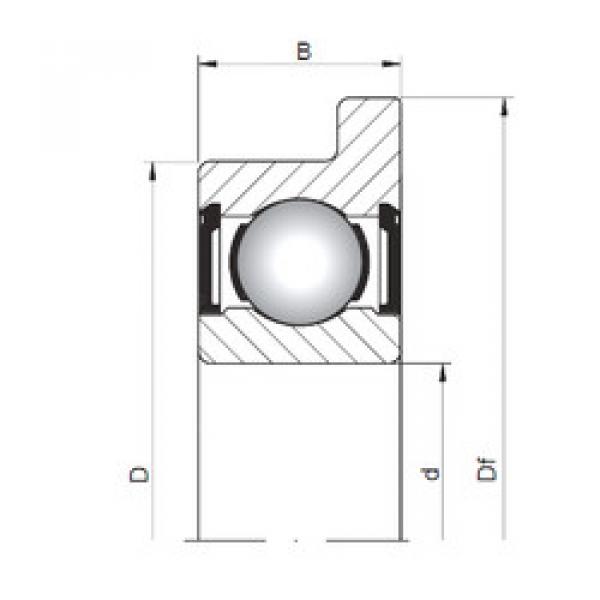 ตลับลูกปืน FL619/1,5 ZZ ISO #1 image