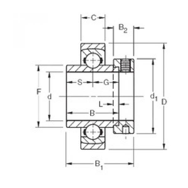 ตลับลูกปืน SMN303KS Timken #1 image