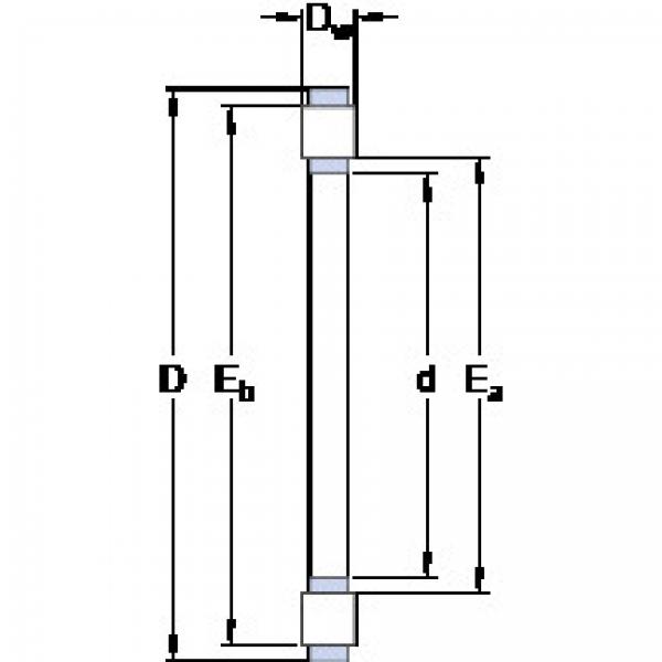 ตลับลูกปืน K 81256 M SKF #1 image