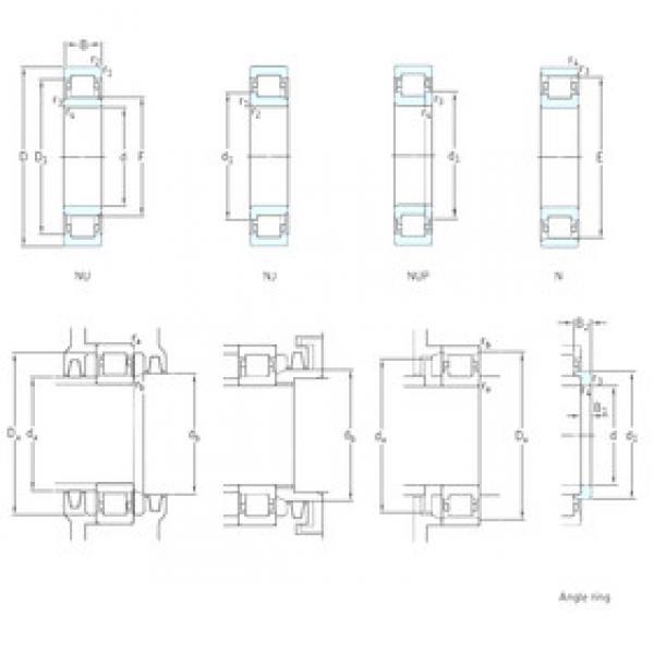 ตลับลูกปืน NU305ECP SKF #1 image