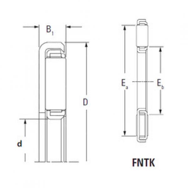 ตลับลูกปืน FNTK-1732 Timken #1 image