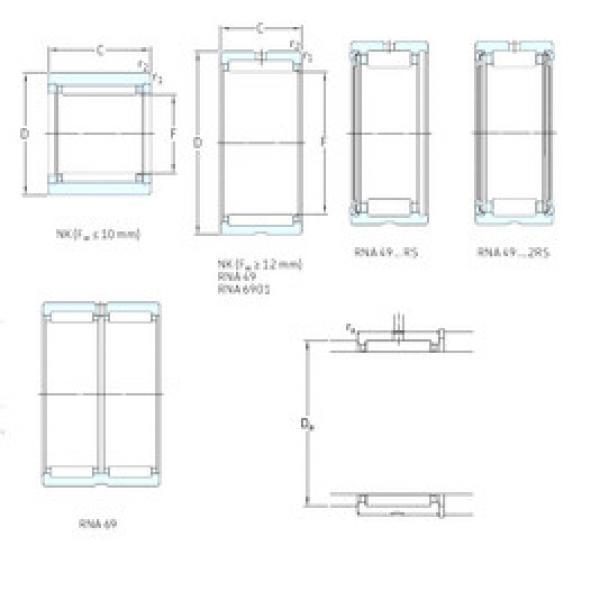 ตลับลูกปืน NK42/30 SKF #1 image