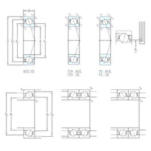 ตลับลูกปืน 71902 CD/P4A SKF #1 image