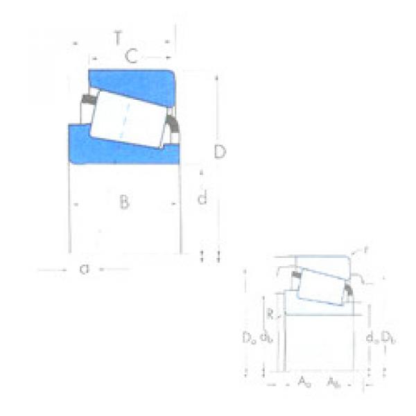 ตลับลูกปืน H715334/H715311 Timken #1 image