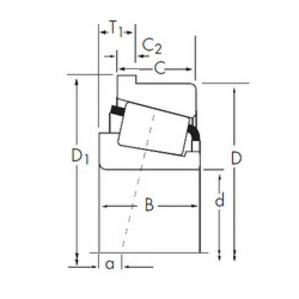 ตลับลูกปืน 26132/26283-B Timken #1 image