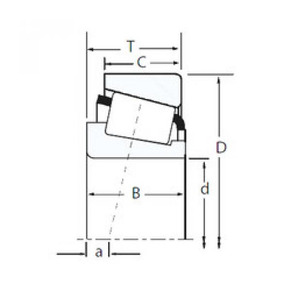 ตลับลูกปืน LM12749/LM12710 Timken #1 image