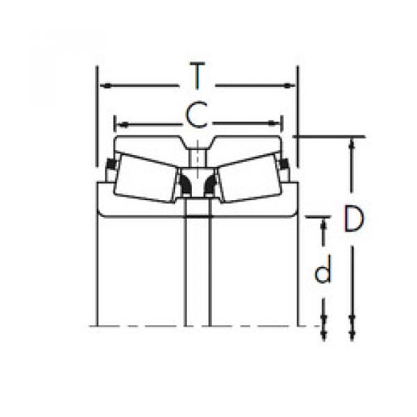 ตลับลูกปืน 25580/25520D+X3S-25580 Timken #1 image