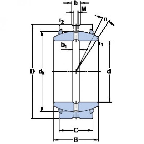 ตลับลูกปืน GE 260 ES-2LS SKF #1 image