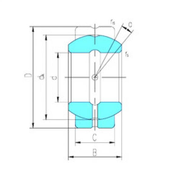 ตลับลูกปืน GEGZ139ES-2RS LS #1 image