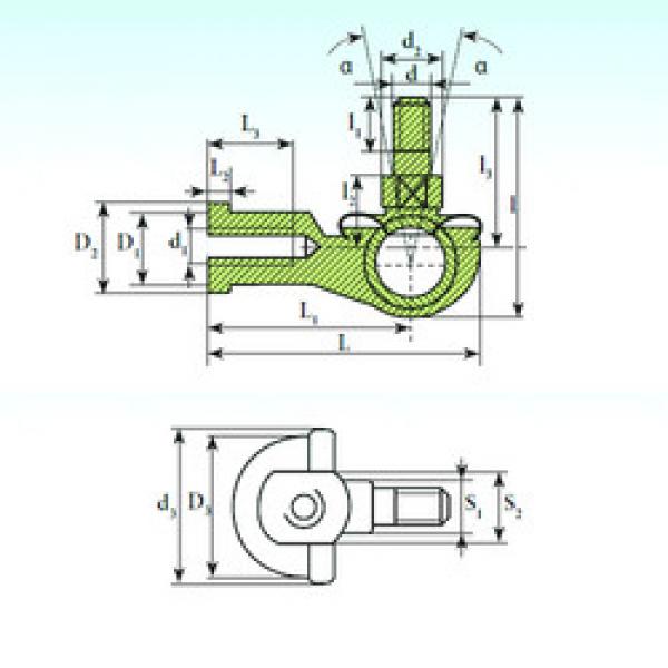 ตลับลูกปืน SQ 20 C RS ISB #1 image