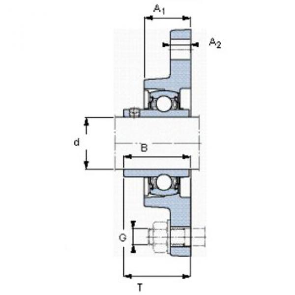 ตลับลูกปืน YAR 204-012-2FW/VA201 SKF #1 image