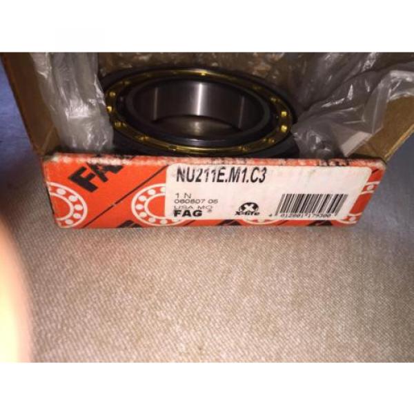 FAG Industrial Bearing NU211E M1 C3 * #5 image