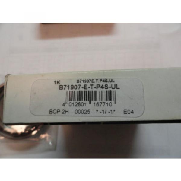 FAG Precision Spindle Bearing, B71907-E-T-P4S-UL #5 image