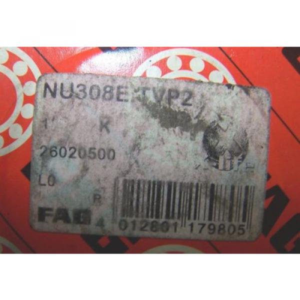 NEW FAG NU308ETVP2 CYLINDRICAL ROLLER BEARING #3 image