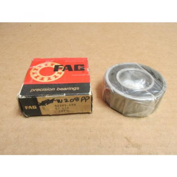 NIB FAG S35082RSC3 BEARING RUBBER SEALED S 3508 2RS C3 S3508 40x80x30.2 mm #3 image