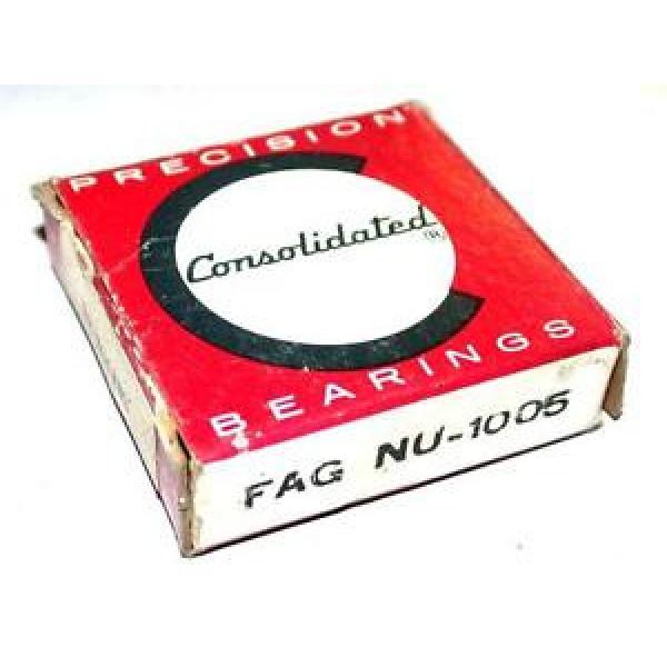 NEW CONSOLIDATED BALL BEARING FAG NU-1005 25MM X 47MM X 12MM (3 AVAILABLE) #5 image