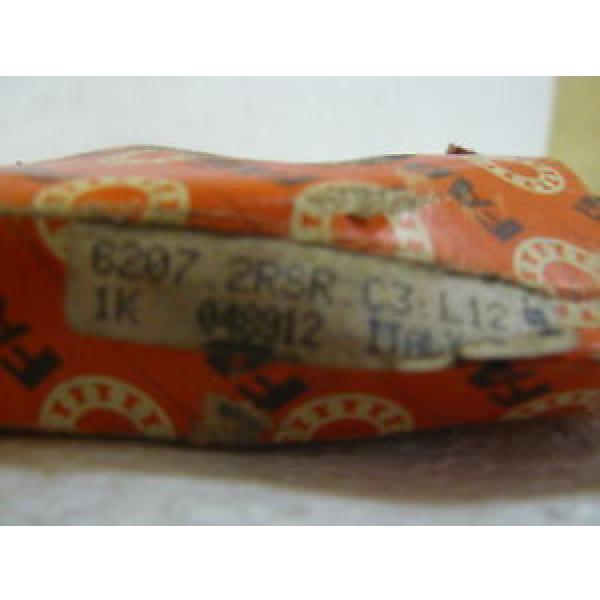 NEW FAG 6207 2RSR C3 BEARING PRESSED STEEL #5 image