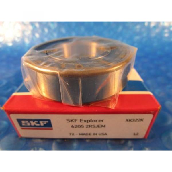 SKF 6205 2RSJEM, Deep Groove Ball Bearing (=2 NSK, NTN, FAG, Timken 205PP) #3 image