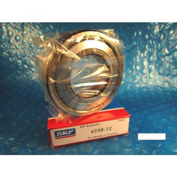 SKF 6208 2Z, ZZ, Deep Groove Roller Bearing (NSK, NTN, FAG, FAFNIR 208KDD) #2 image