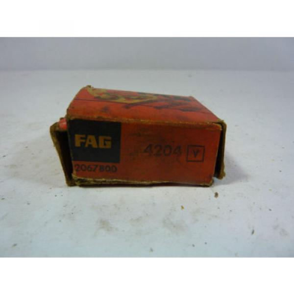 Fag 4204 Double Row Ball Bearing ! NEW ! #4 image