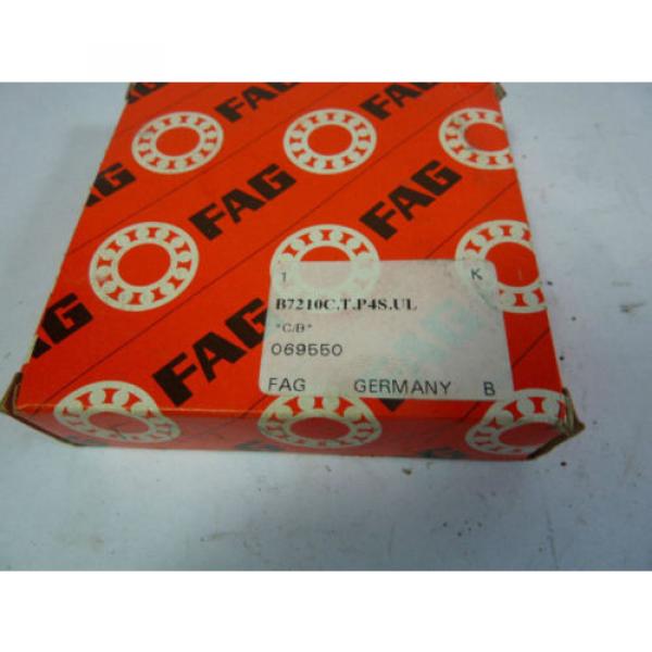 Fag B7210C.T.P4S.UL Angular Contact Bearing ! NEW ! #5 image