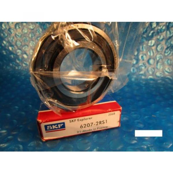 SKF 6207 2RS1, Deep Groove Ball Bearing(=2 Fafnir Timken 207, NTN VV, NSK, FAG) #1 image