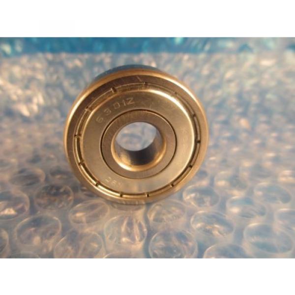 KBC, FAG,HANWHA 6301ZZ, 6301 ZZ, Deep Groove Bearing(=SKF NSK, 2Z Fafnir 301KDD) #3 image