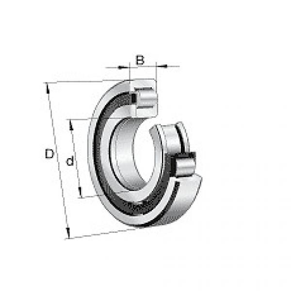 NUP315-E-M1-C3 FAG Cylindrical roller bearing #5 image