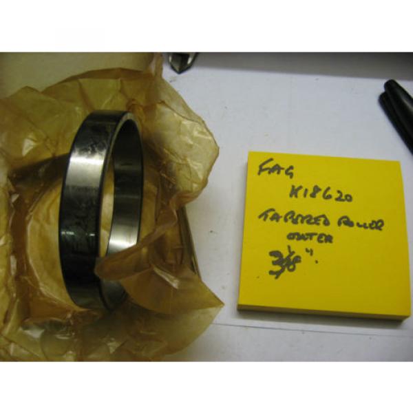 FAG K18620 Tapered bearing outer. 3 1/8&#034; od #3 image