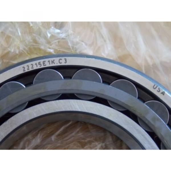 FAG Spherical Roller Bearing 22215E1K.C3  75 x 130 x 31 mm NEW #4 image